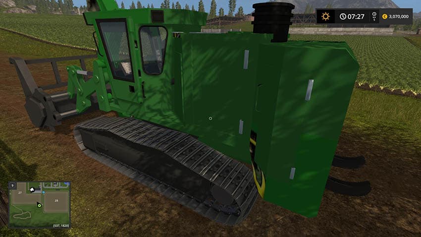 John Deere chipper