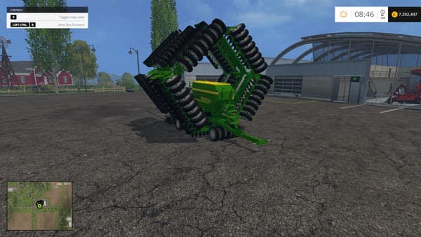 John Deere multi-sedder 18rows 3