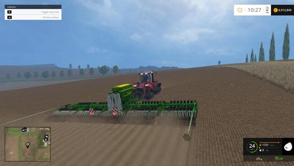 John Deere multi-sedder 18rows