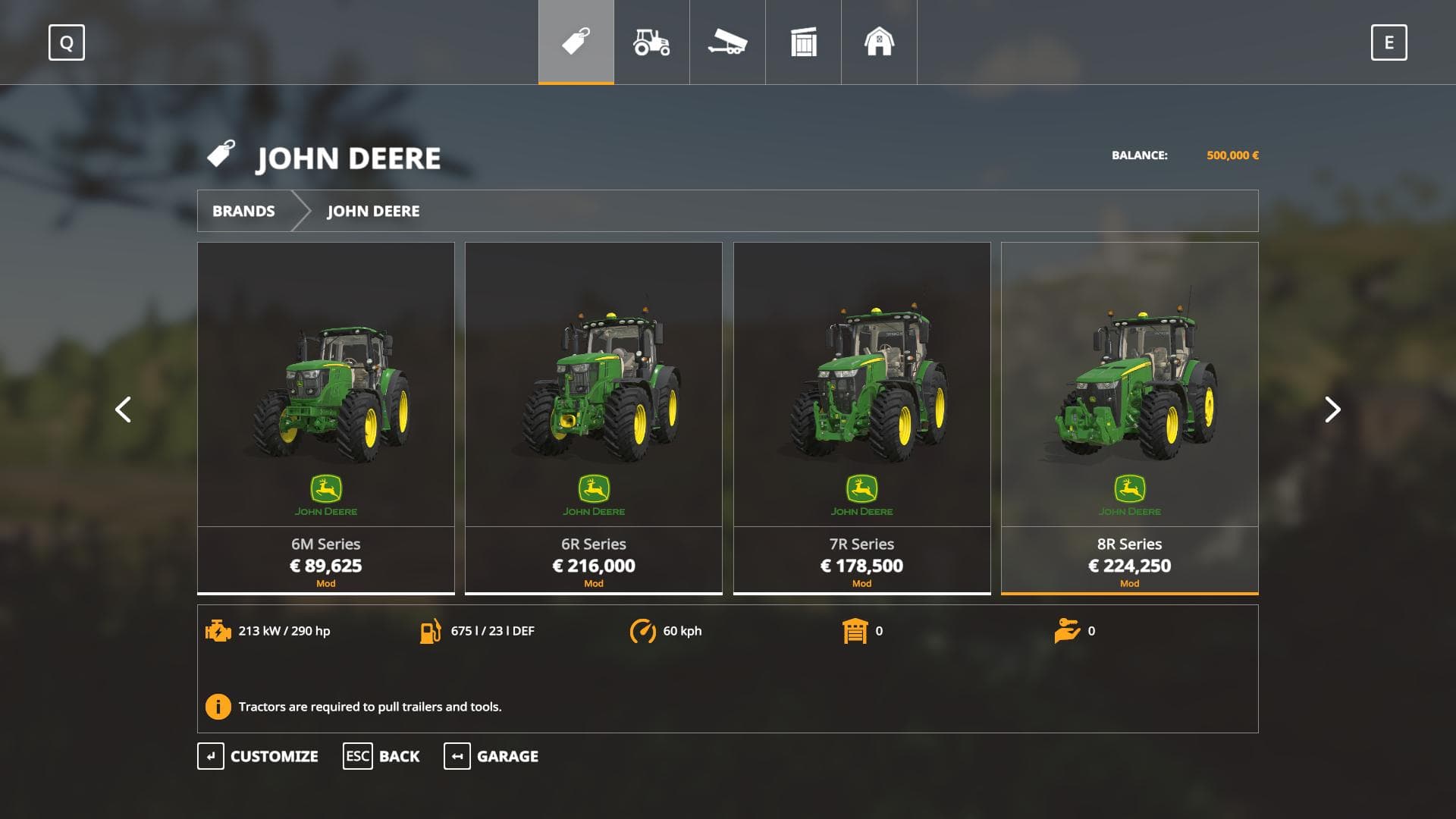 John Deere tractors 2