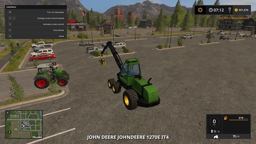 John deere 1070d harvester [SP] 2