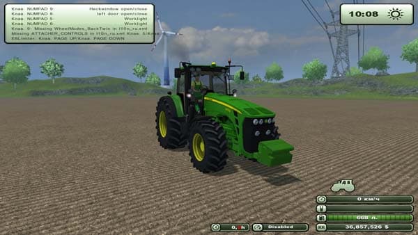 John deere 8430