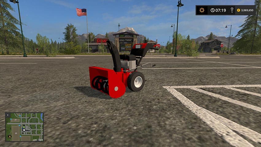John deere snow blower 3
