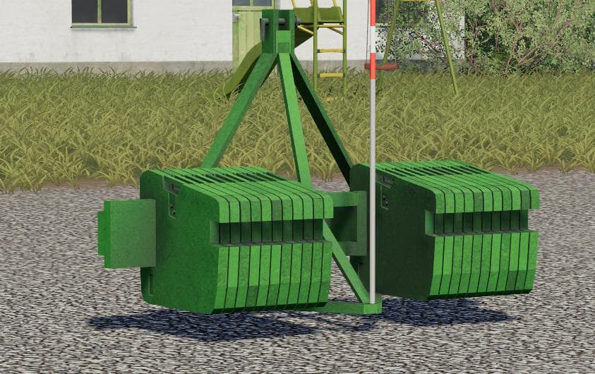 John deere weight