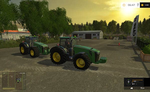 John Deere 8370R Wheels Shader [SP]