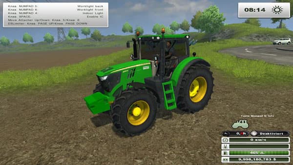 Johne Deere 6210 R