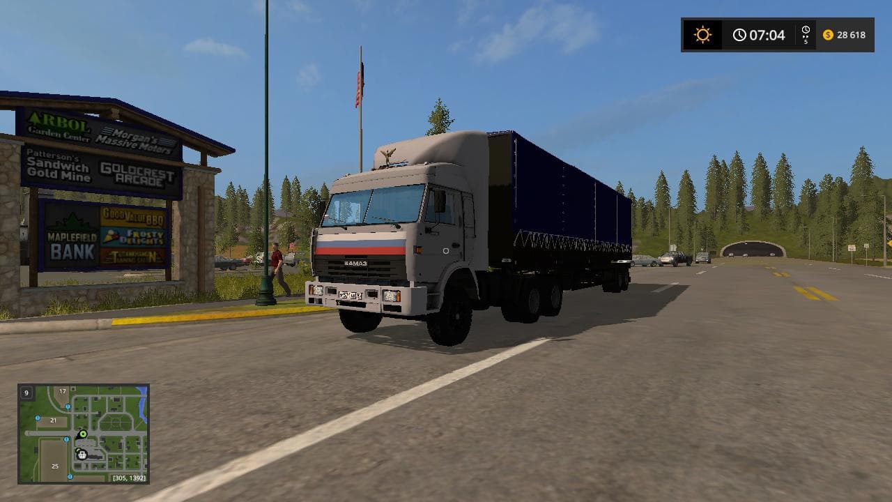 KAMAZ 54115 FROM A FILM