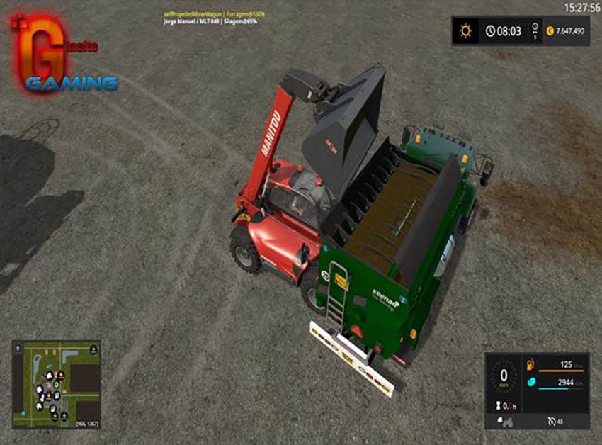 KENWORTH FEED TRUCK