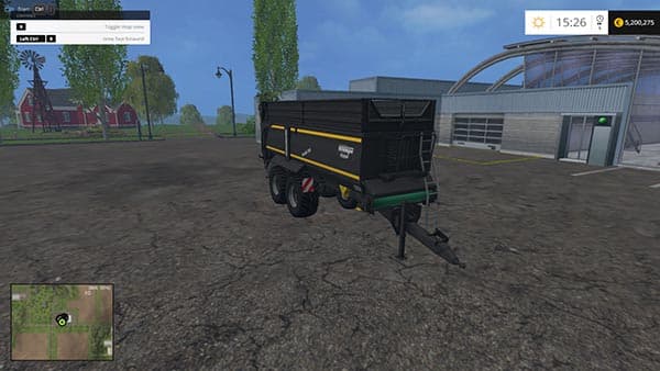 KRAMPE BANDIT 750 BLACK TRAILER 3