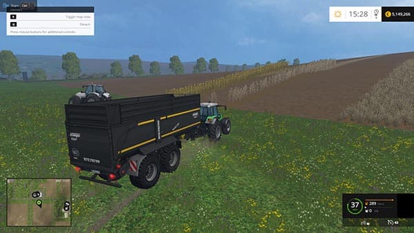 KRAMPE BANDIT 750 BLACK TRAILER 2
