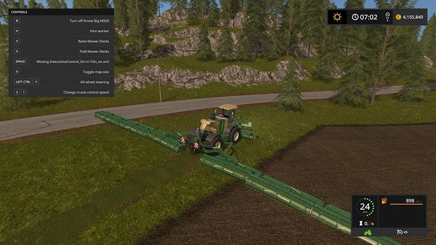 KRONE BIG M500 xxl