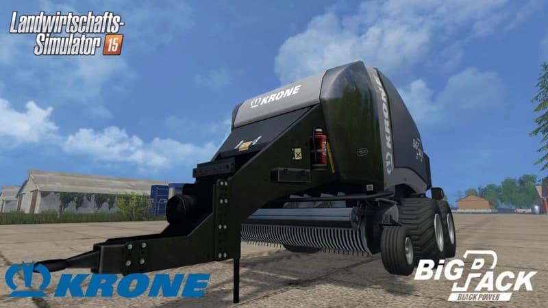 KRONE BIG PACK 1290 BLACK