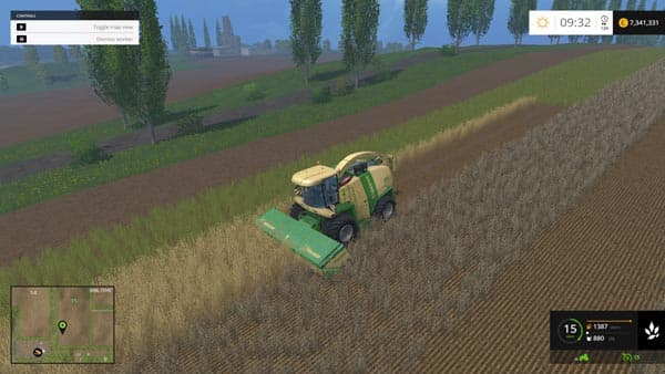 KRONE BIGX 1100 WITH 100K [MP]