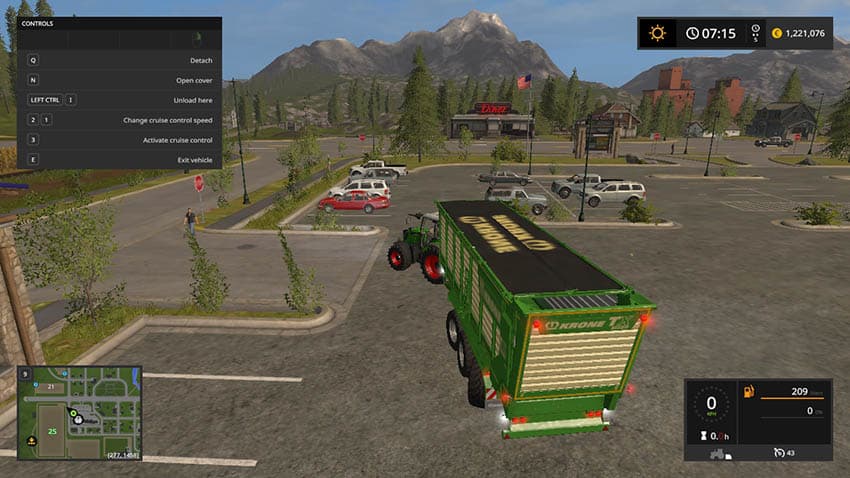 KRONE TX 560 TRAILER 2