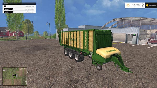 KRONE ZX 550GD WHEELSHADER [MP] 3