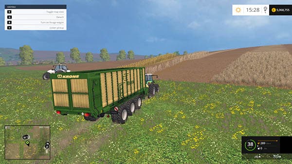 KRONE ZX 550GD WHEELSHADER [MP] 2
