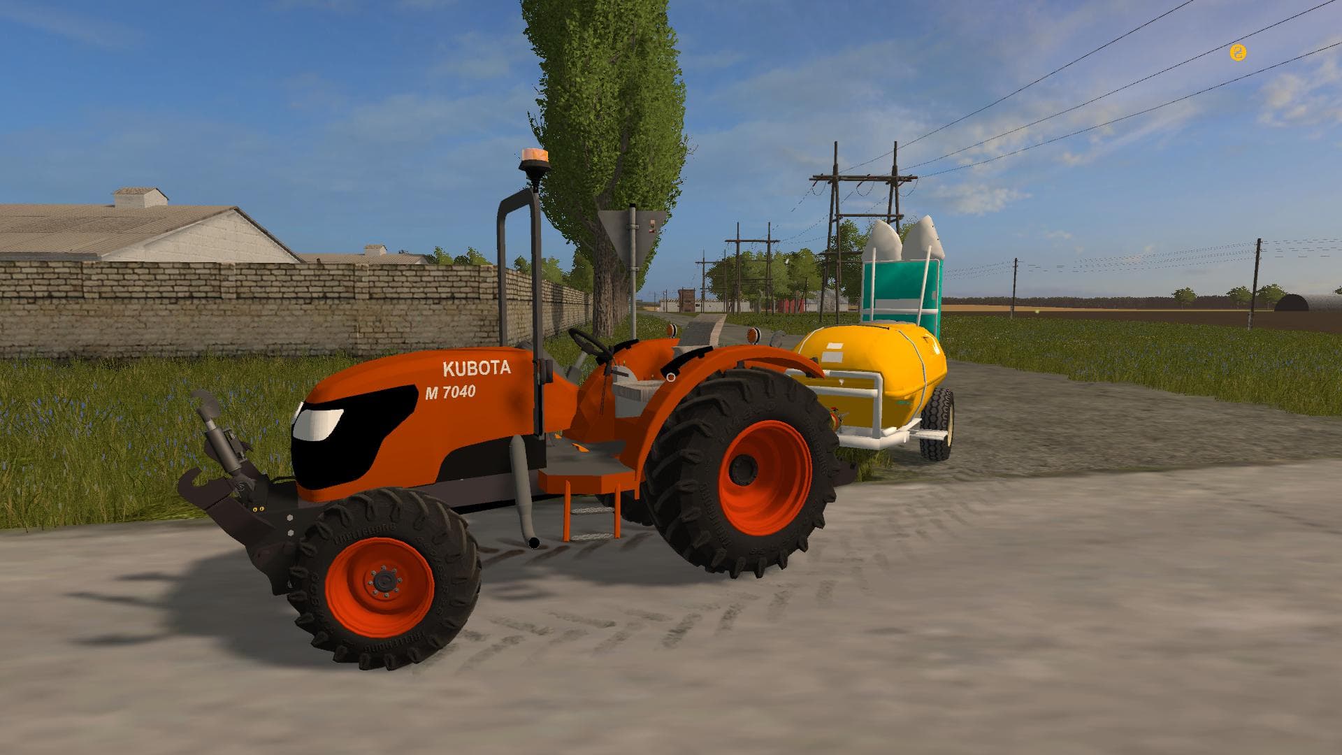 KUBOTA M7040 NARROW 2