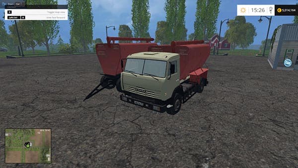 KamAZ 43253 GBR 15 and trailer SZAP 8357 02 GBR 15 3