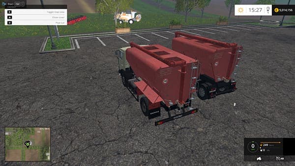 KamAZ 43253 GBR 15 and trailer SZAP 8357 02 GBR 15 2
