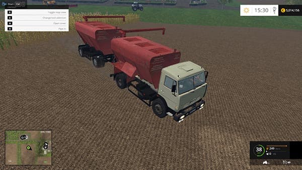 KamAZ 43253 GBR 15 and trailer SZAP 8357 02 GBR 15