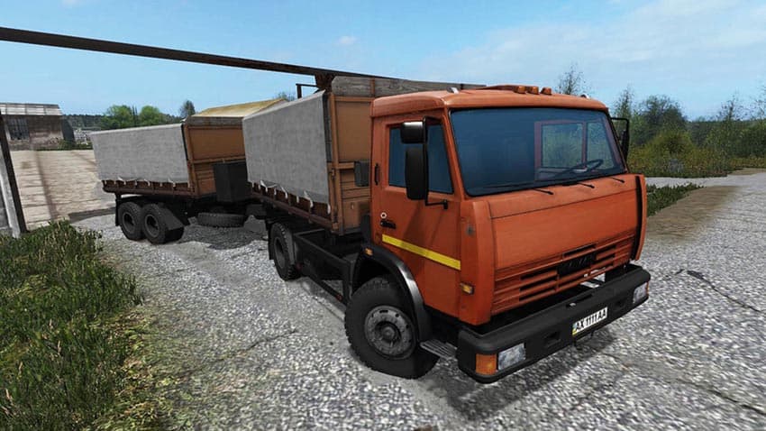 KamAZ 43255S + Trailer [MP] 2