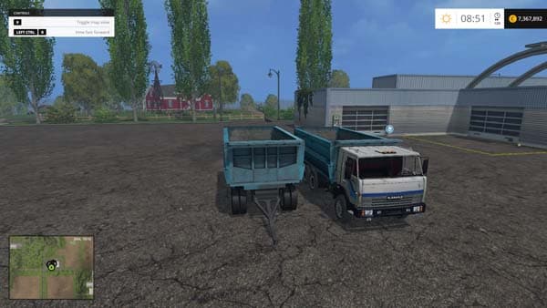 KamAZ 45143 and NEFAZ 8560 3