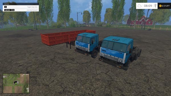 KamAZ 5410 Truck and Trailer 3