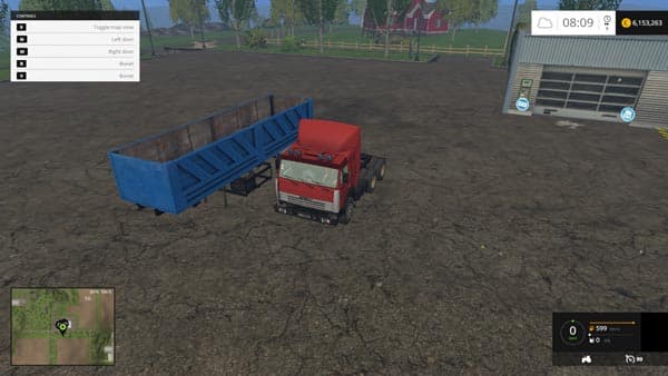Kamaz 54115 and OdAZ 9370 3