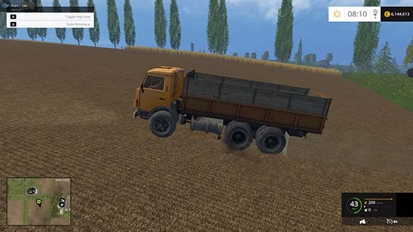 KamAZ 55102 Yelow trailers [MP] 2