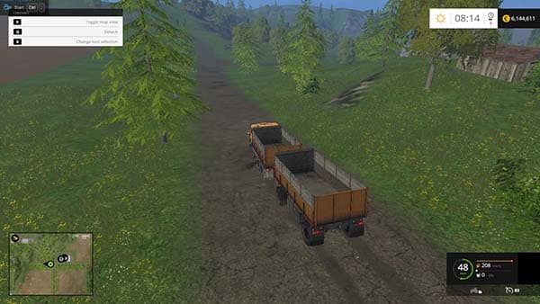 KamAZ 55102 Yelow trailers [MP]