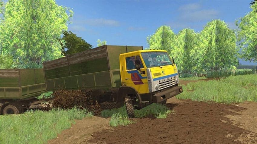 KamAZ-55102 and Trailer [MP] 2