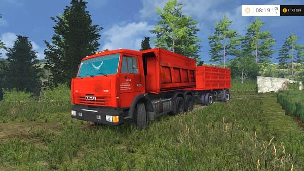 KamAZ 65115 and NEFAZ 8460 3
