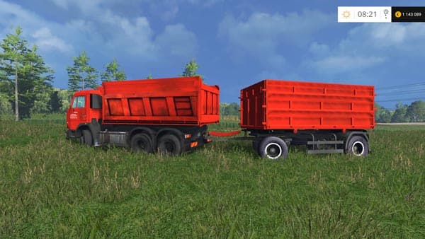 KamAZ 65115 and NEFAZ 8460 2