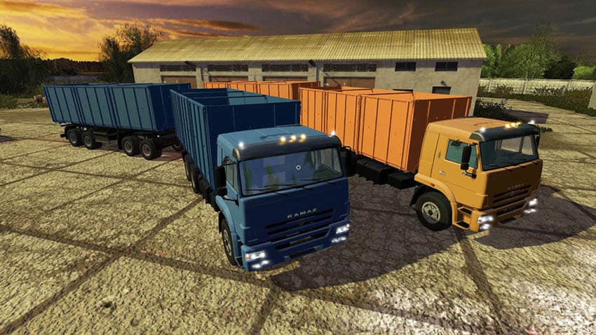 KamAZ-65117 and SZAP 83053-4 [SP] 3