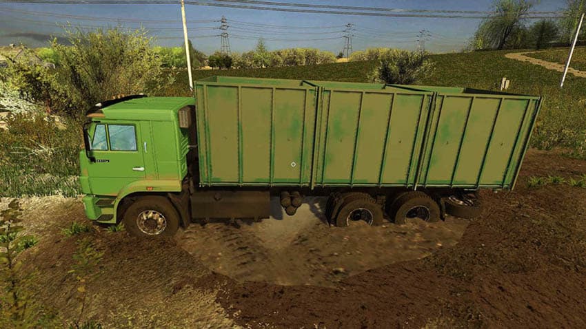 KamAZ-65117 and SZAP 83053-4 [SP]