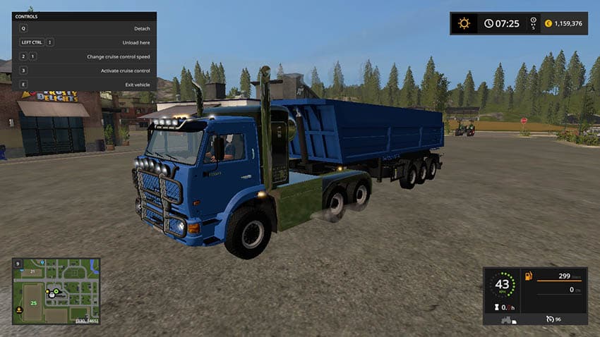 KamAZ Tuning and trailer [MP] 2