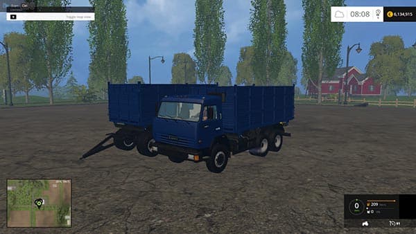 KamAz 45143 and Nefaz 8560 3
