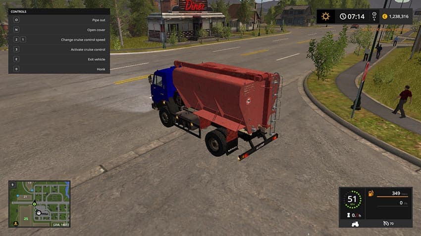 Kamaz 43253/5320 + Szap 8357 2
