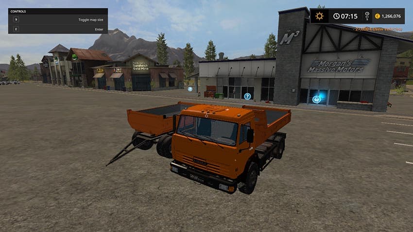 Kamaz 43255 + Trailer 3