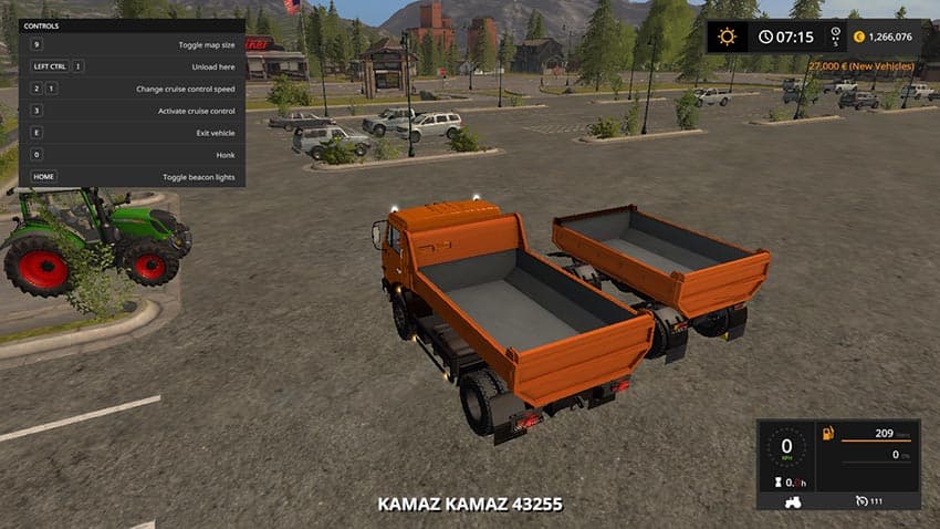 Kamaz 43255 + Trailer 2