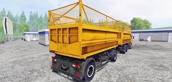 Kamaz 45143 + Trailer