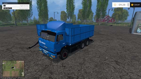Kamaz 45143 and trailer NEFAZ 8560 2
