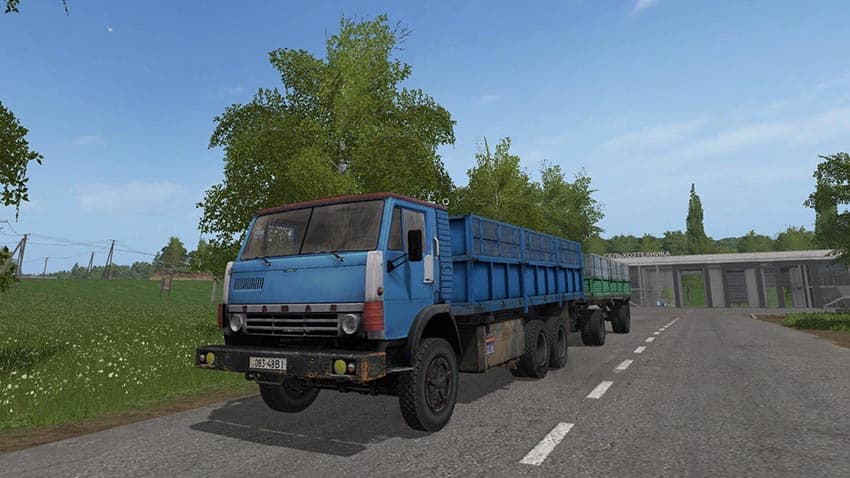 Kamaz 52212 + Trailer GKB 8351 3