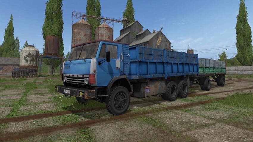 Kamaz 52212 + Trailer GKB 8351 2