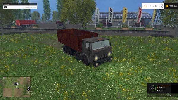 Kamaz 53212 Rusty + Trailer NEFAZ 2