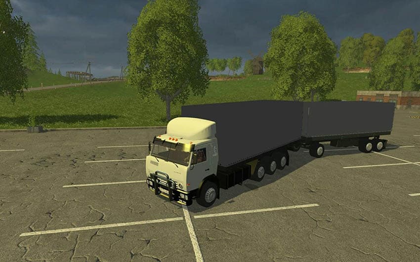 Kamaz 53212 + Trailer t680