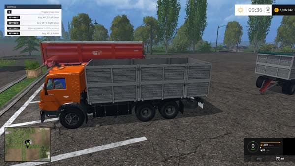 Kamaz 53212 and Trailer GKB 2