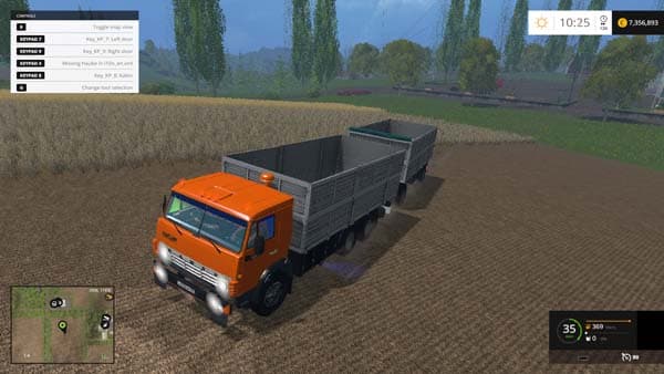 Kamaz 53212 and Trailer GKB