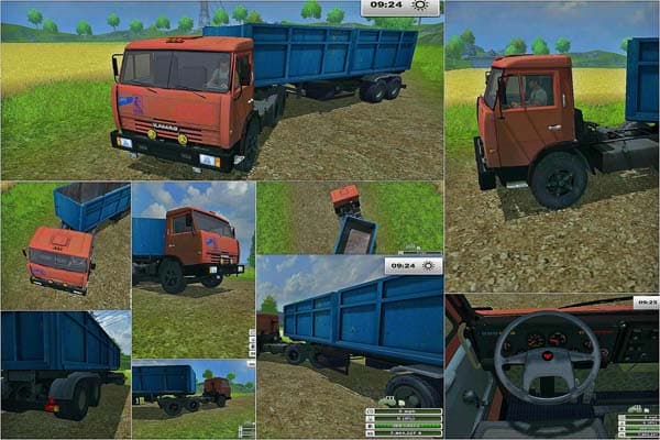 Kamaz 5410 &amp; OdAZ 9370 3