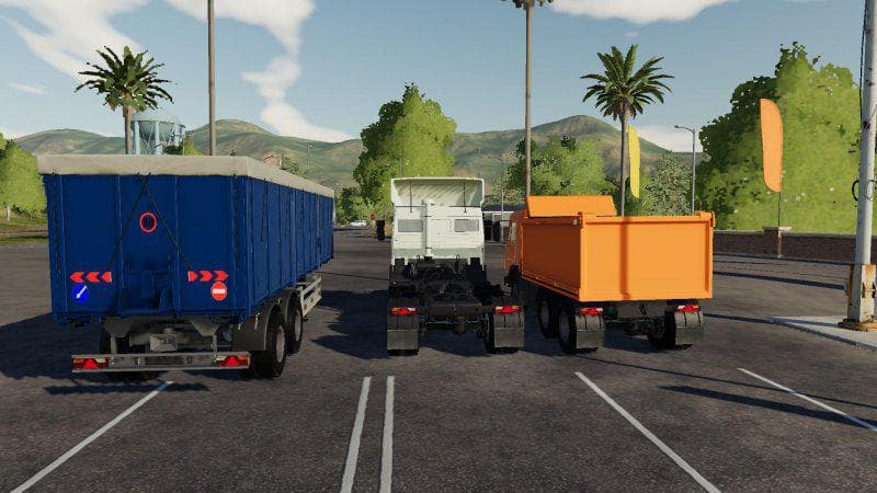 Kamaz 5410 + Semi Trailer
